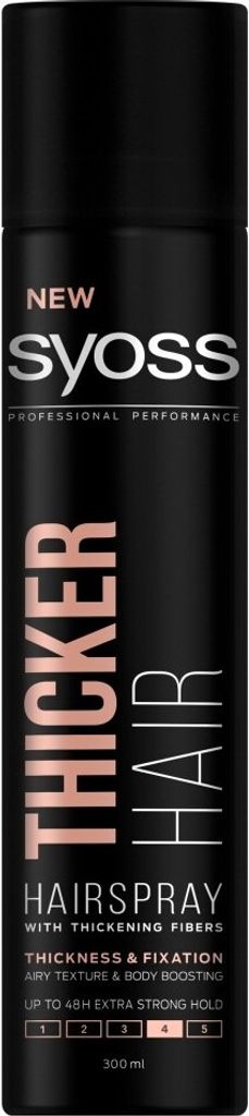 Syoss Thicker Hair Spray 4 Extra Strong 300ml
