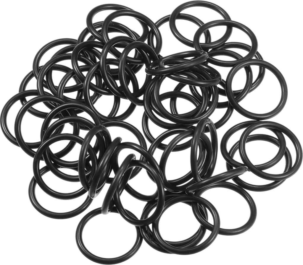 50 Stück 16mm ID x 2mm CS Universal Auto O-Ring Dichtung - Auto - Wasserhahn Reparatur LKW SUV Anhänger Rohr Abdichtung Wasserdicht - NBR Gummi S...