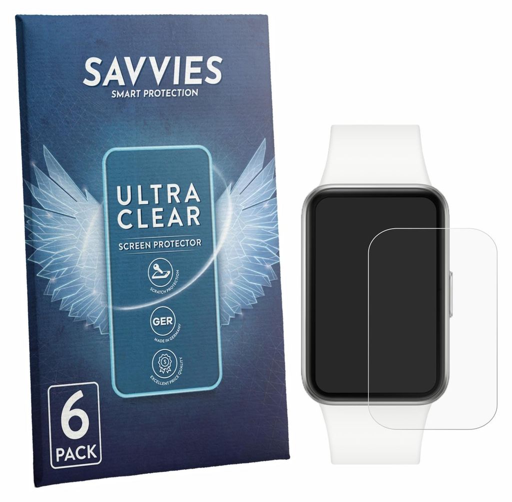 6x Für Samsung Galaxy Fit3 Schutzfolie Savvies Produktbild 