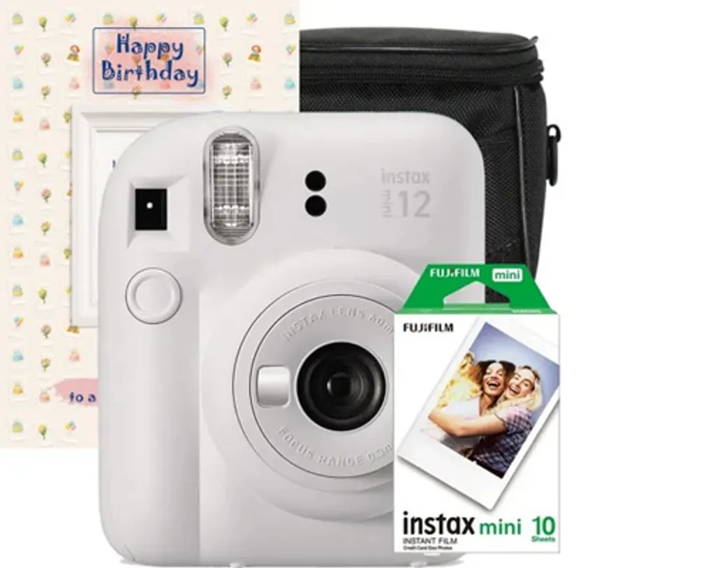 Set Fujifilm Instax Mini 12 Compleanno: Regalo Sicuro per Ragazzi