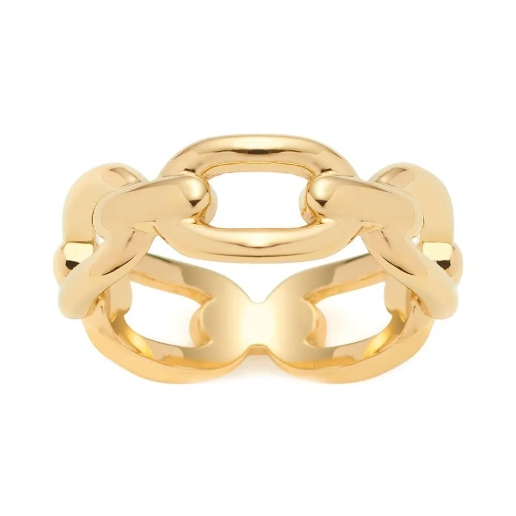 Bague dorée chic Leonardo Mathilde pour tenue de soirée - Taille 18