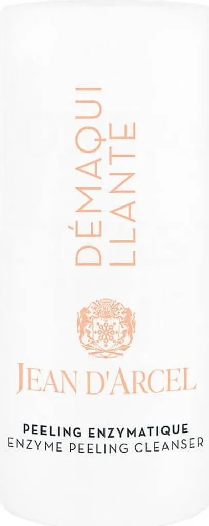 Nettoyant visage peeling enzymatique Jean d'Arcel pour peau éclatante