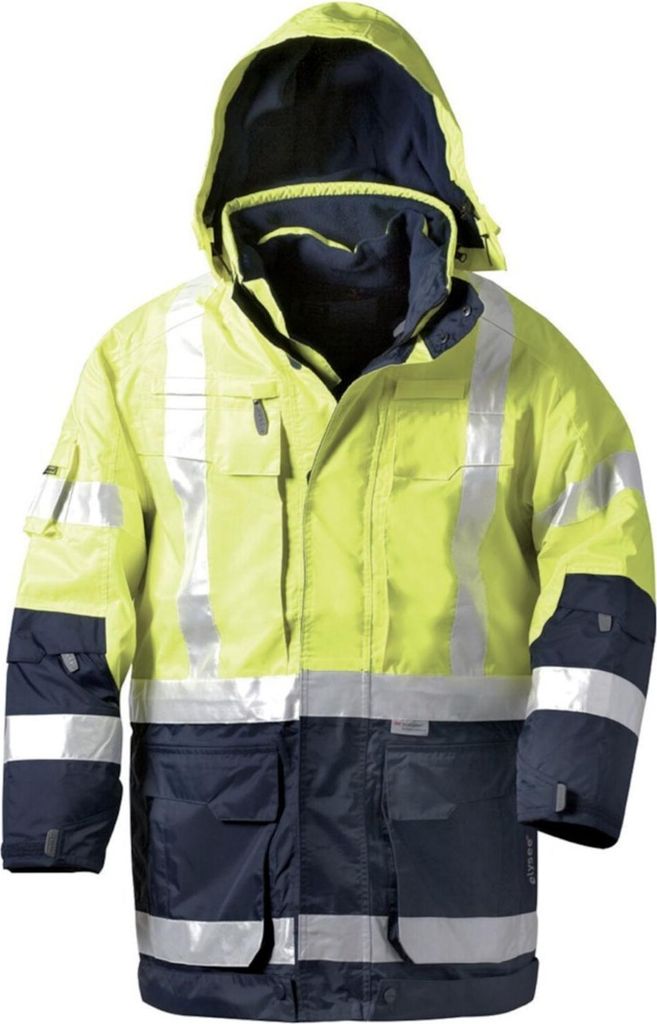 Warnparka Jekyll, Gr. S, gelb/blau