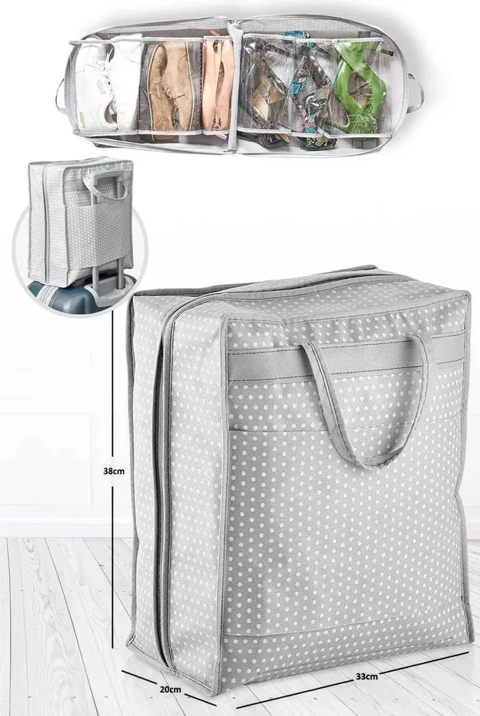Housse de rangement pour chaussures 35x22x40 cm - Sac souple Serstil