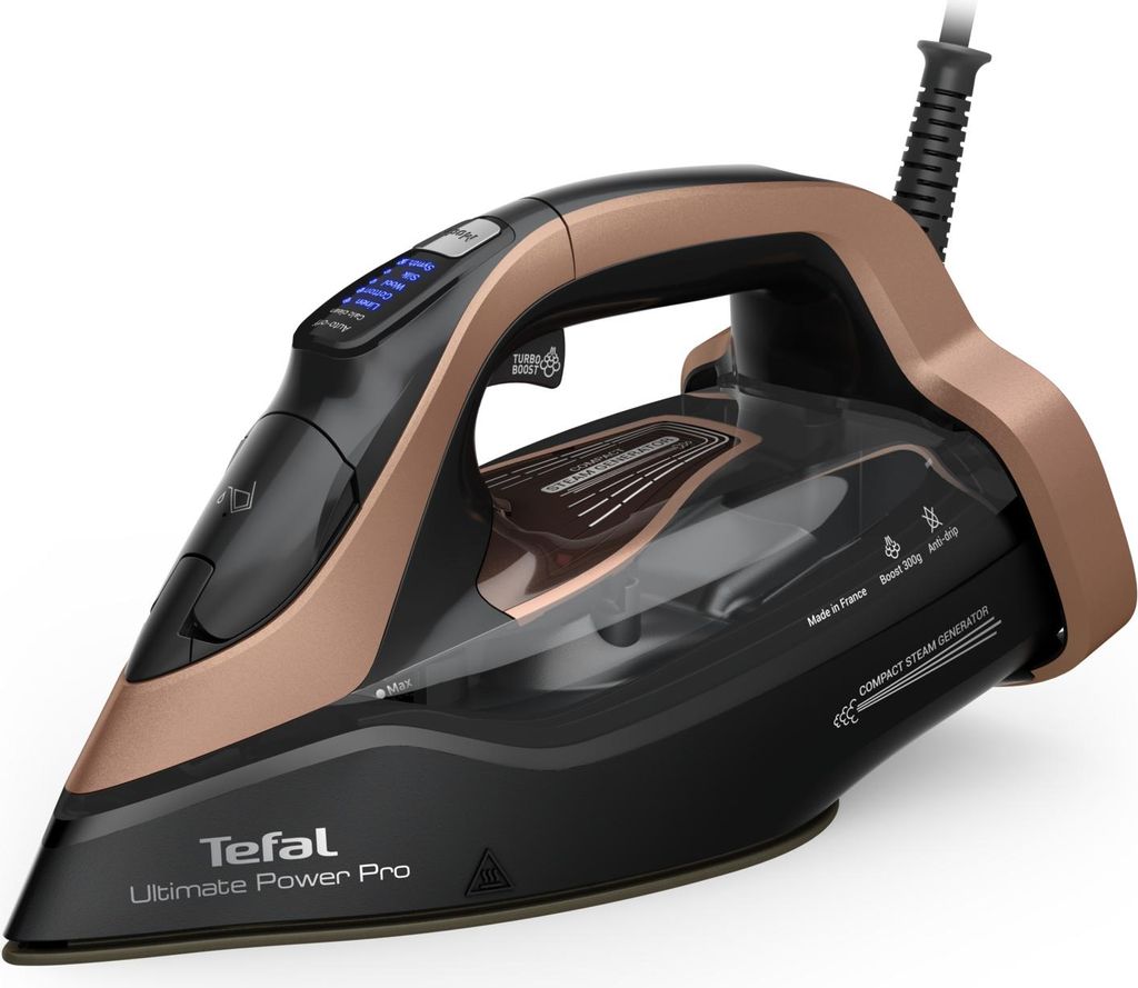 TEFAL Ultimate Power Pro FV9E50 Dry & Steam iron Durilium Produktbild 