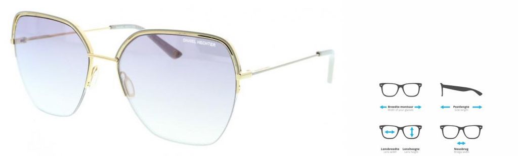 PFINAMC Damen Sonnenbrille Retro Goggle - Randlose Brillen Mit UV400 Schutz