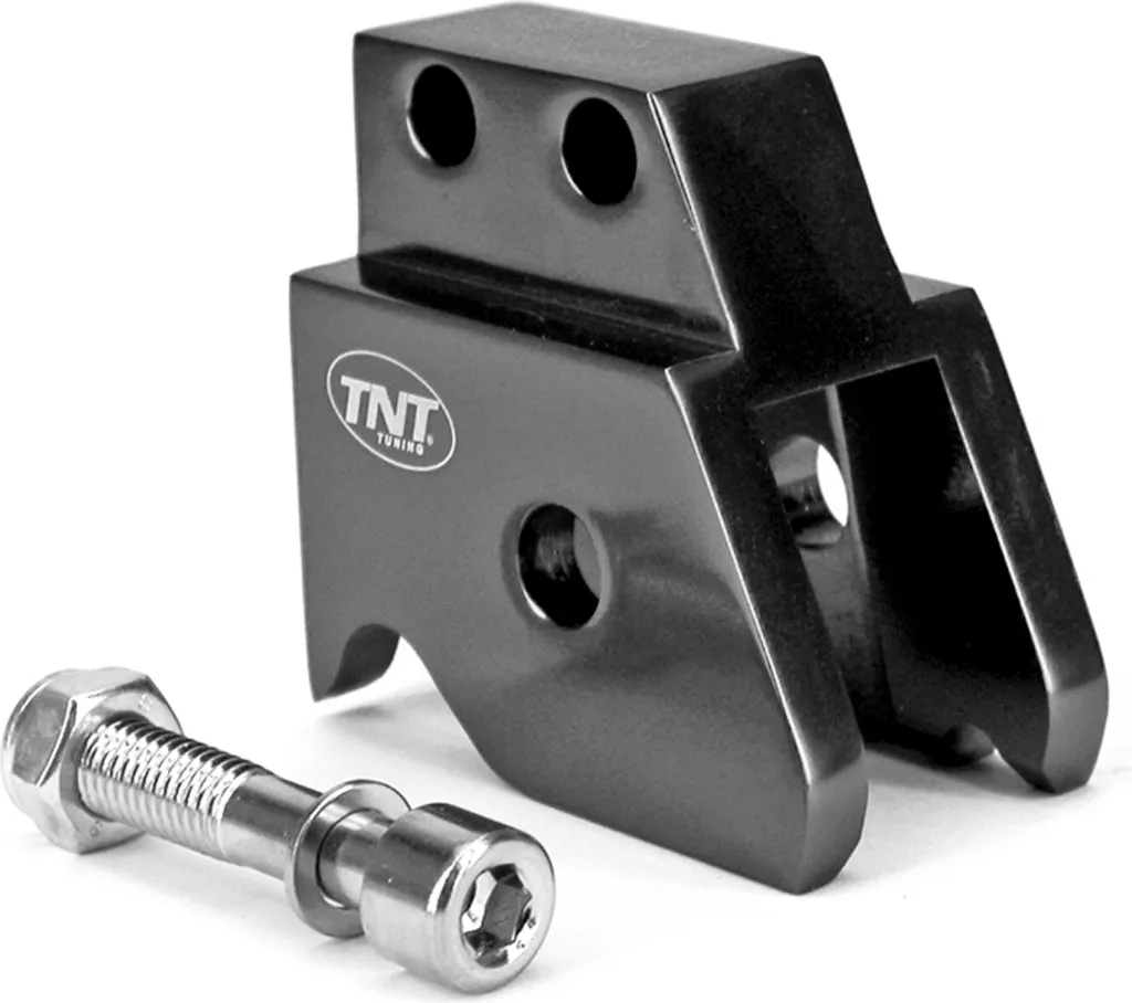 Kit de surélévation chrome pour moteurs Minarelli AM6 et MBK Booster