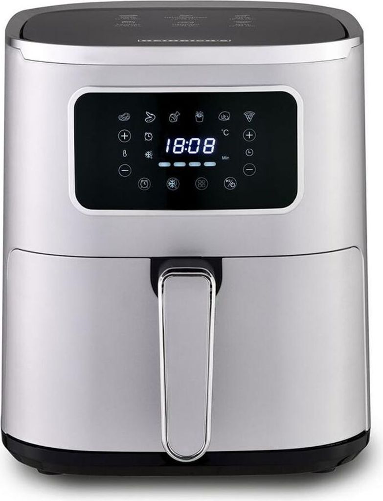 Heinrichs HFR 8216 SREBRNA Silber 1450 W 5 L Luftfritteuse