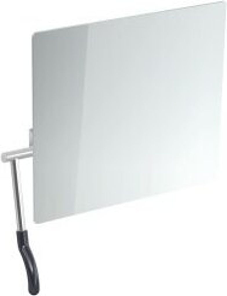 HEWI 802.01.100L 92 Kippspiegel, Hebel links,