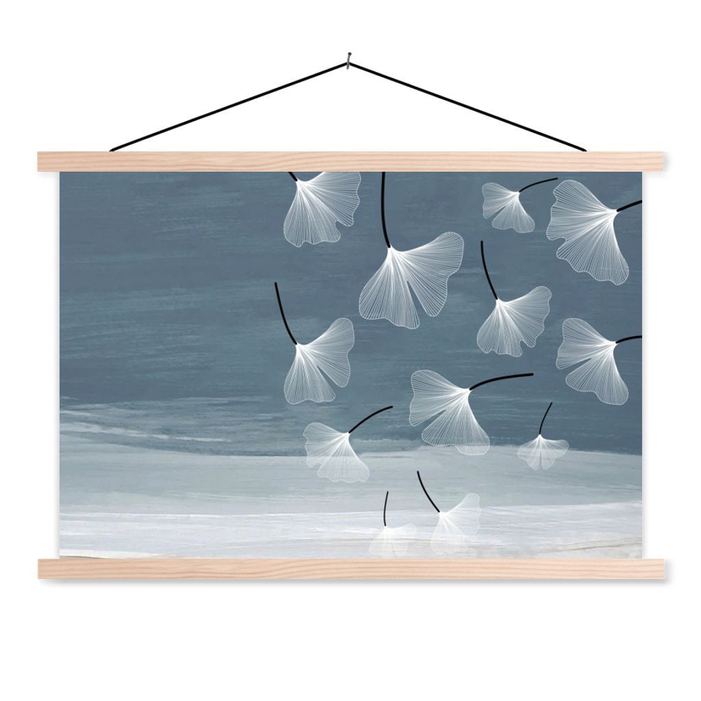 MuchoWow® Textilposter Malerei - Pflanzen - Blätter - Produktbild 