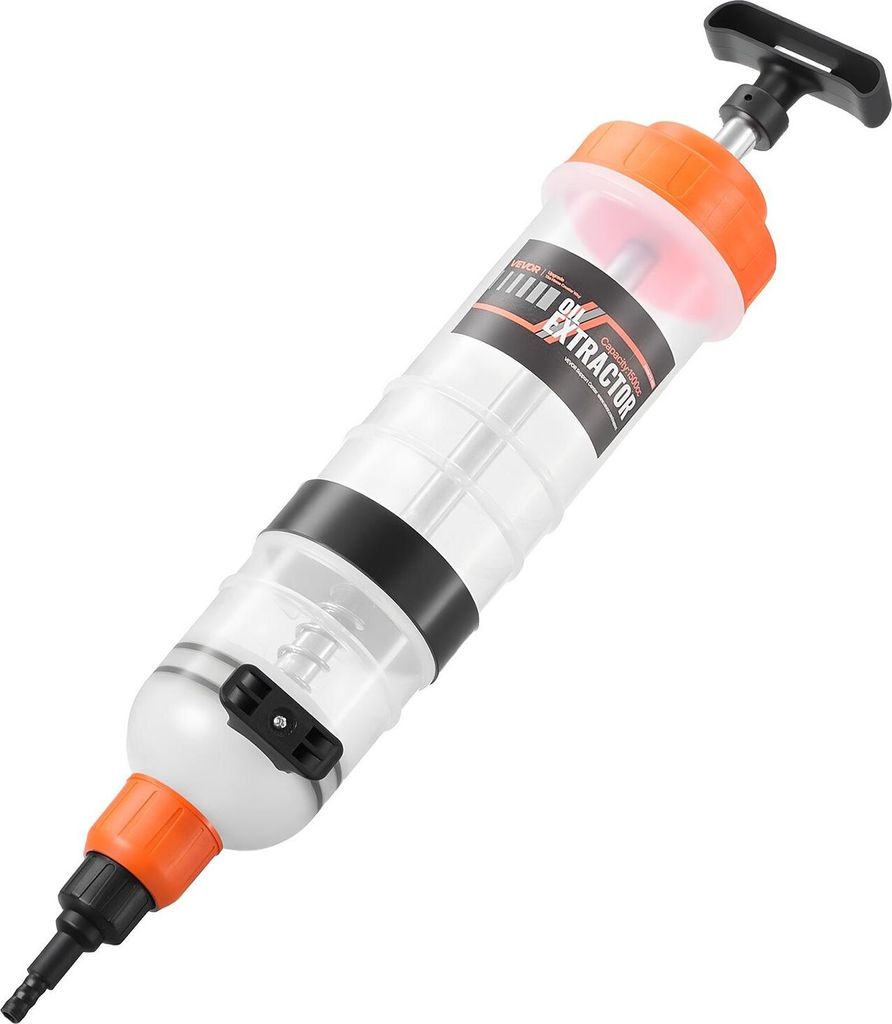 1,5 l Flüssigkeitsabsauger, manueller Flüssigkeitspumpenabsauger für Kraftfahrzeuge, Ölspritze mit langem Schlauch und Verlängerungsrohren fü...