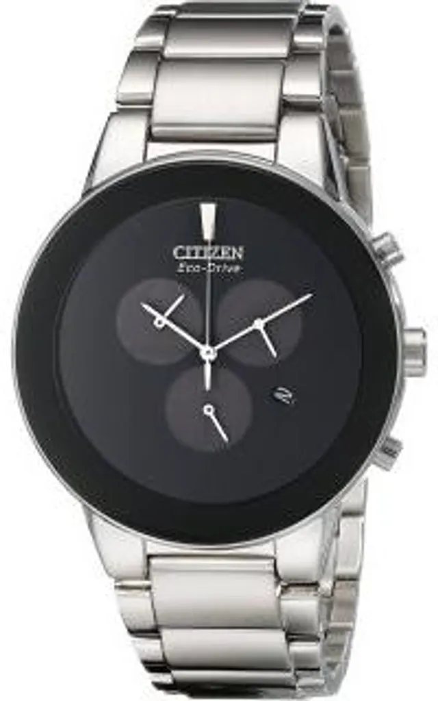 Montre Citizen Eco-Drive AT2240-51E Axiom Noir en Acier Inoxydable