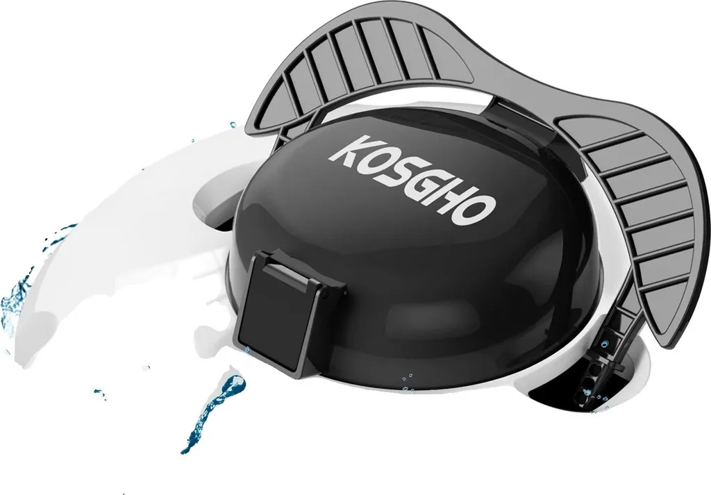 Robot de piscine électrique sans fil avec double moteur et auto-parking