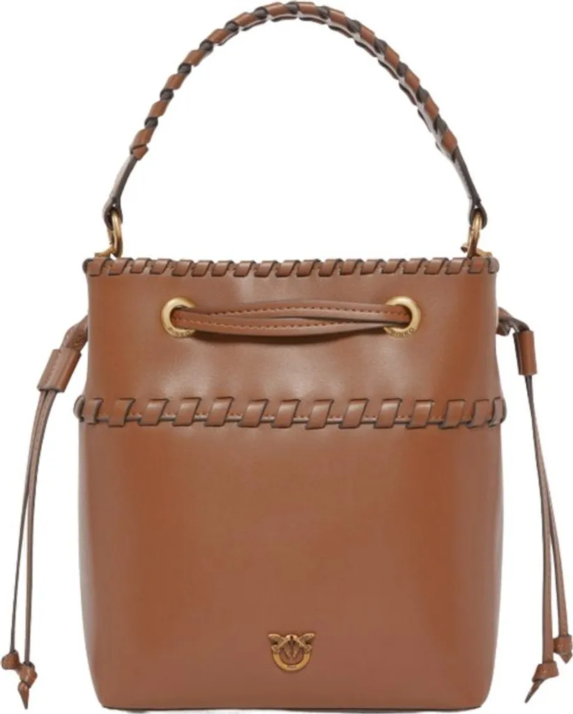 Sac bandoulière PINKO marron idéal pour vos sorties et soirées chic