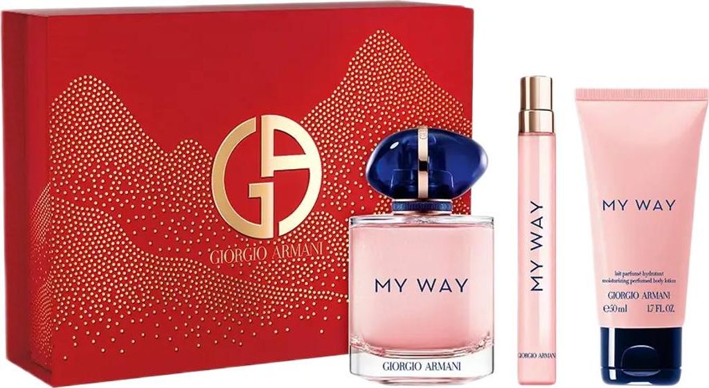 Giorgio Armani My Way EDP nachfüllbar 90 ml + EDP 10 ml + BL 50 ml (woman)
