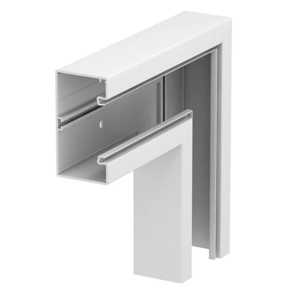 OBO Bettermann GK-F70130RW Equerre de Câble Plate 6274520 Blanc