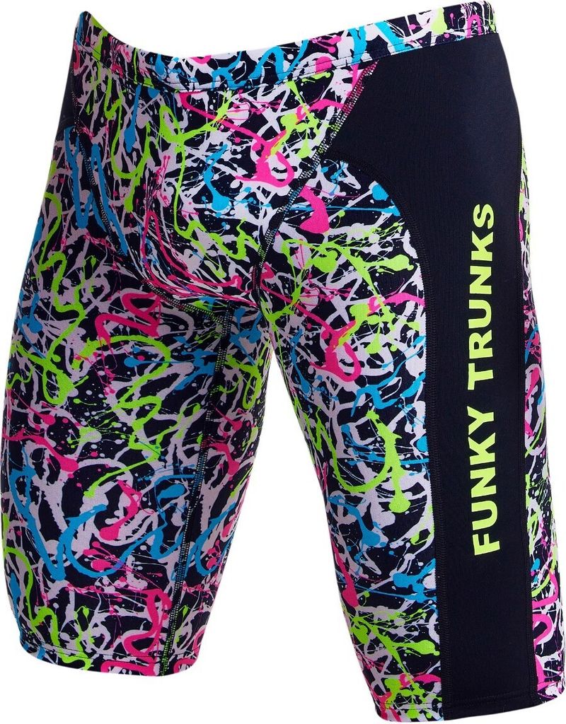 Funky Trunks Messed Up Jammer Badehose Herren, Größe:7