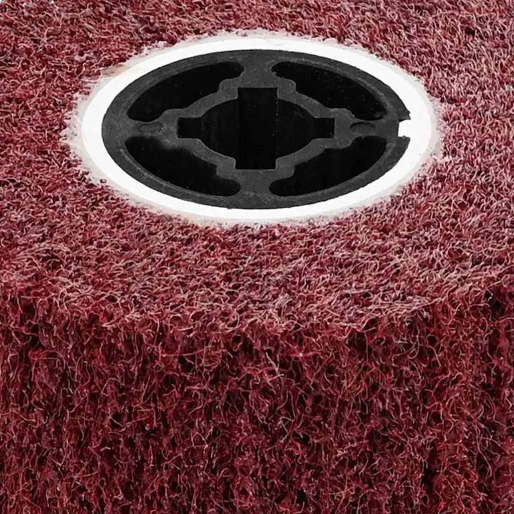 Rouleaux abrasifs 12x12x10 cm haute densité à structure rouge