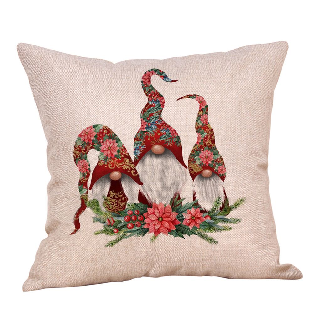 Weihnachtsknorte Design Kissen Hülle Kissenbezirk Home Sofa Bettauto Café Nachbildung Nachbildung-#5