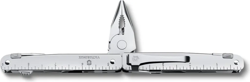 Multitool Victorinox Swiss Tool MX Clip Argent avec Ouverture d'une Main - 5