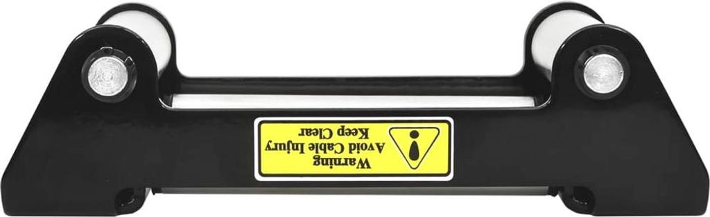 vidaXL 4-Wege-Rollenseilfenster Stahl 5000-6000 lbs