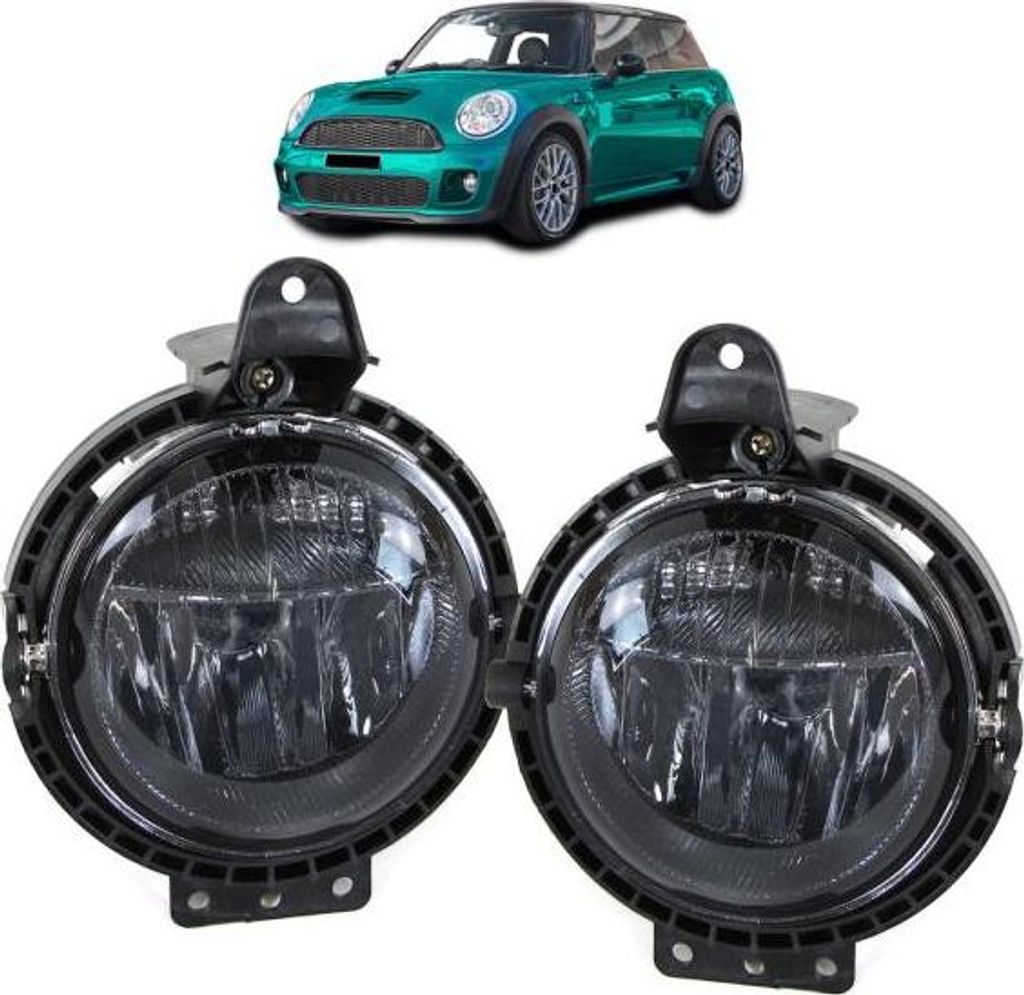 Set Nebelscheinwerfer Smoke Schwarz H8 für Mini Cooper S R55 R56 R57 2006-2013