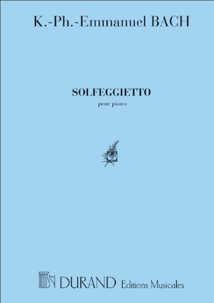 C.P.E. Bach Solfeggietto Piano Piano