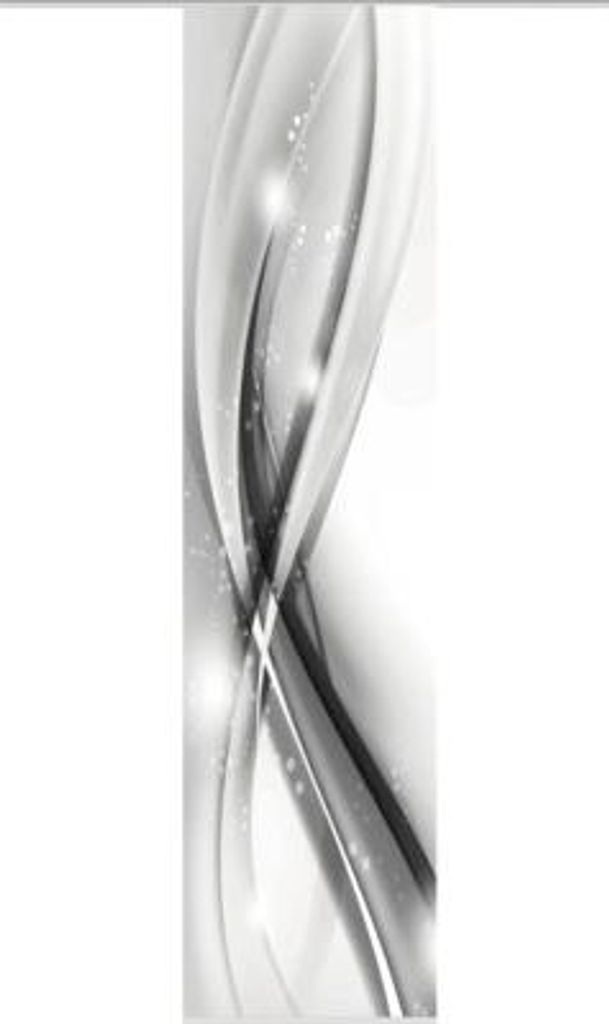 Schiebegardine Digitaldruck Gliwe grau 60x245 cm