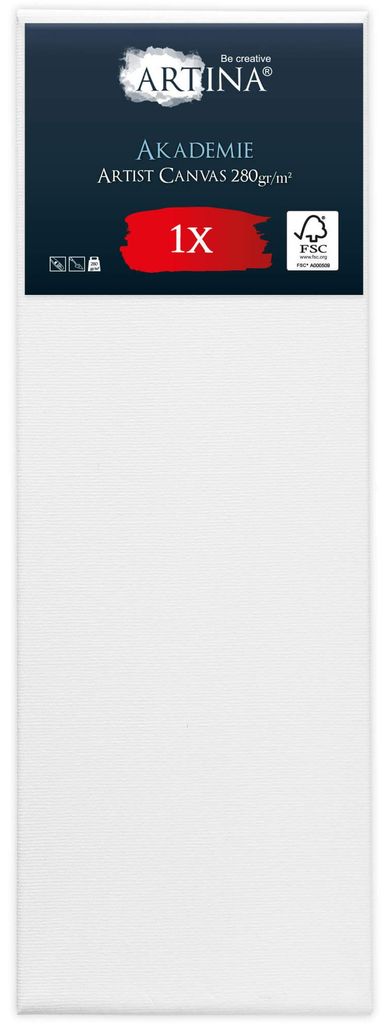 Artina Keilrahmen Leinwand Akademie, 50x150cm Produktbild 