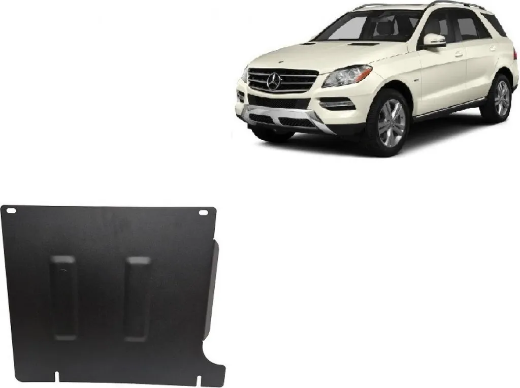 Évitez la casse de boîte Mercedes ML W166 avec cette plaque acier solide