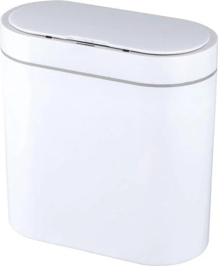 Poubelle automatique intelligente 9,5L étanche pour salle de bains et WC