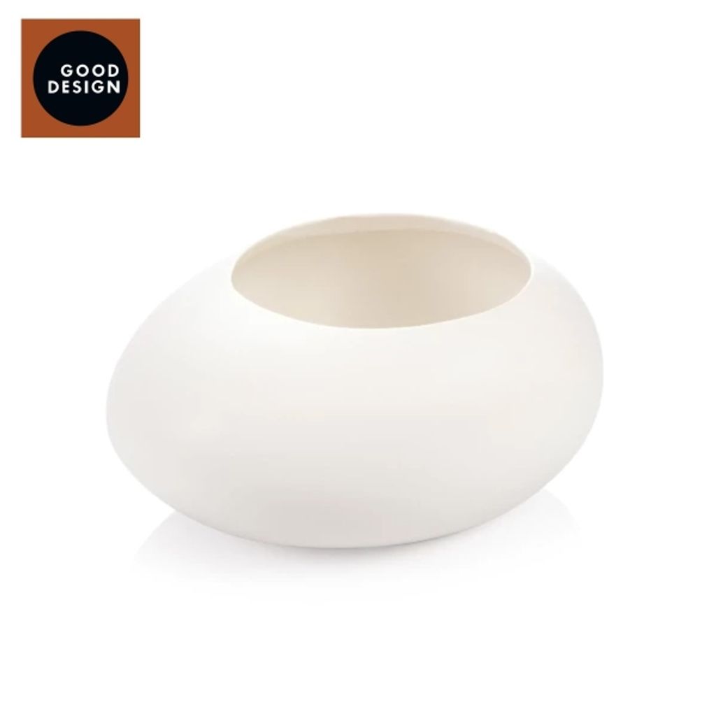 Tescoma Obal na velký květináč FANCY HOME Stones, bílá Obrázek produktu 