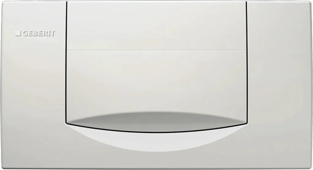 Placca WC Geberit Jazzline Bianca - Rinnova il Bagno con Stile Classico