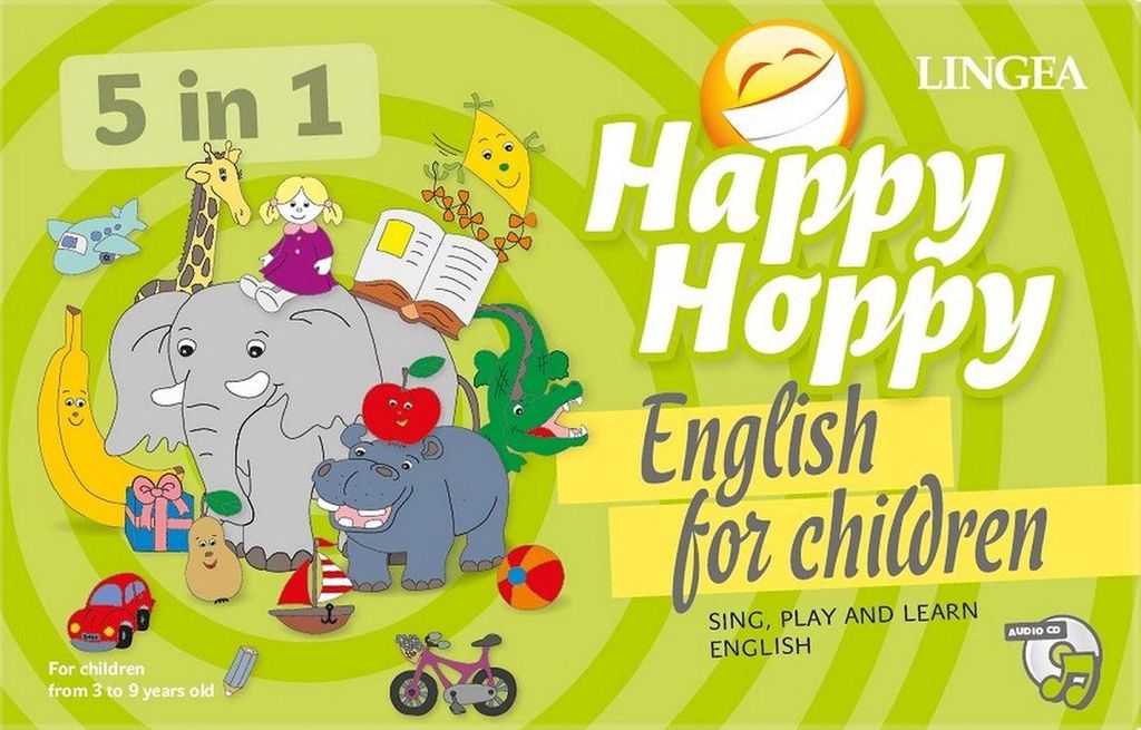 Happy Hoppy English for children 5w1 Gry i zabawy z angielskim