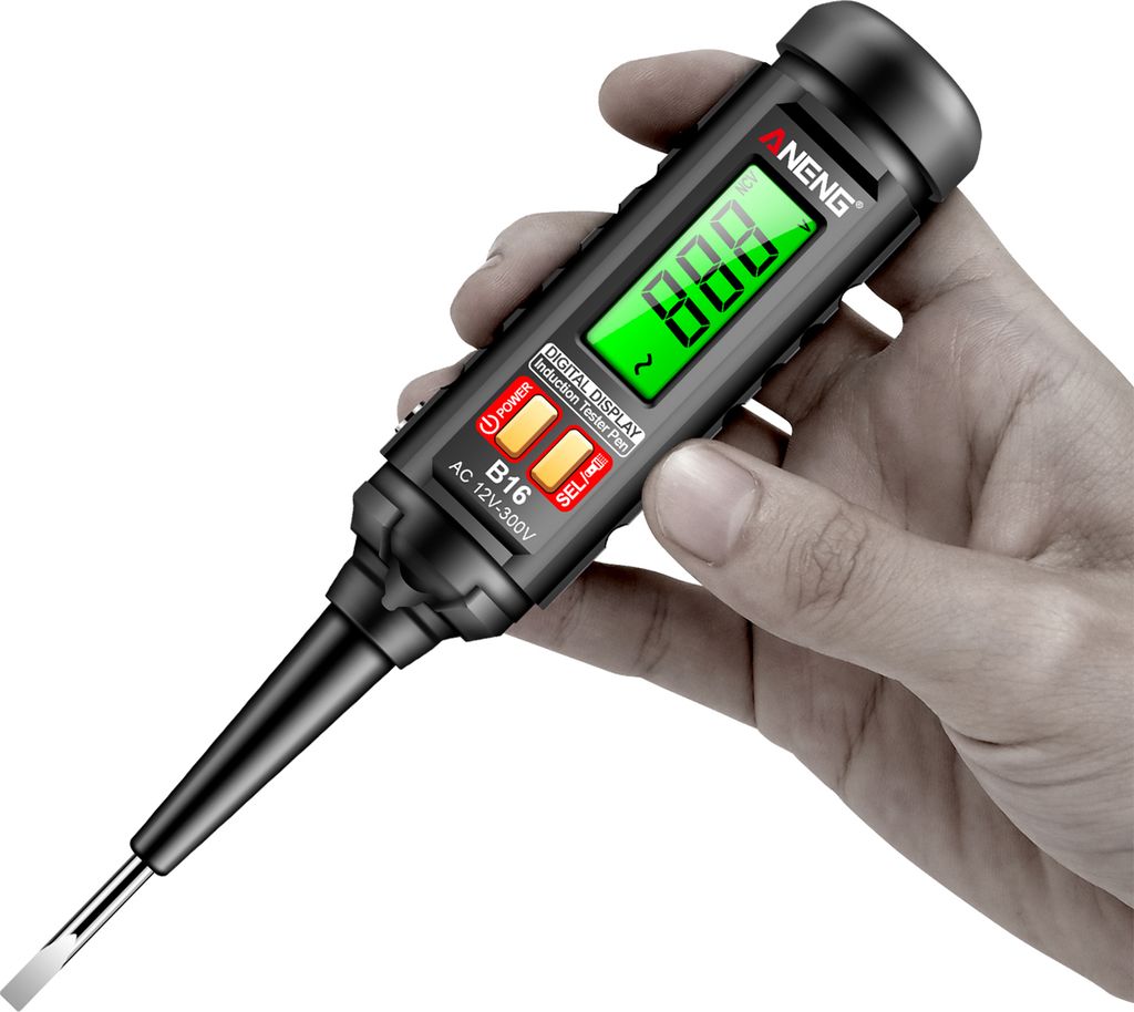 Cyfrowy tester napięcia 12 V-300 V, tester bezdotykowy, Zdjęcie produktu 4