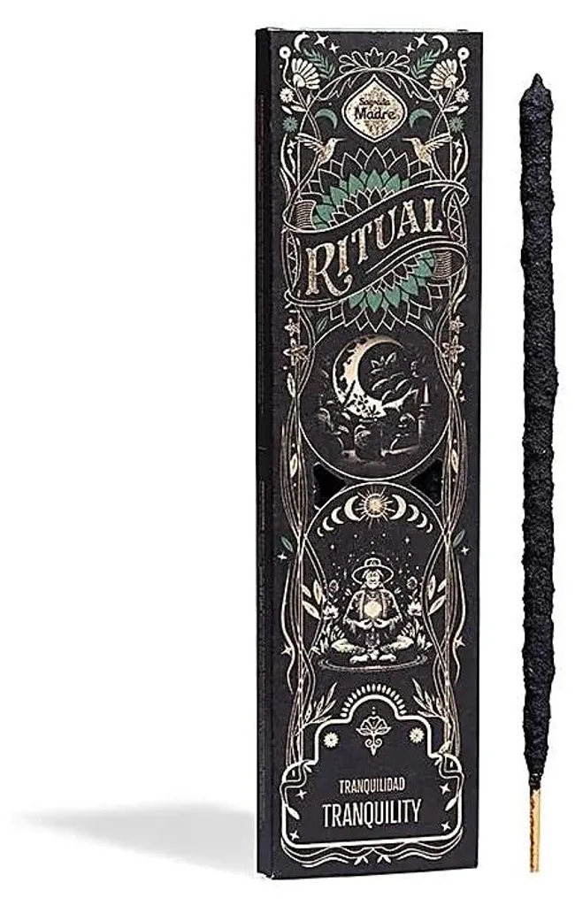 Encens Sagrada Madre Rituel Tranquillité Naturel 40g - Lot de 2 Boîtes