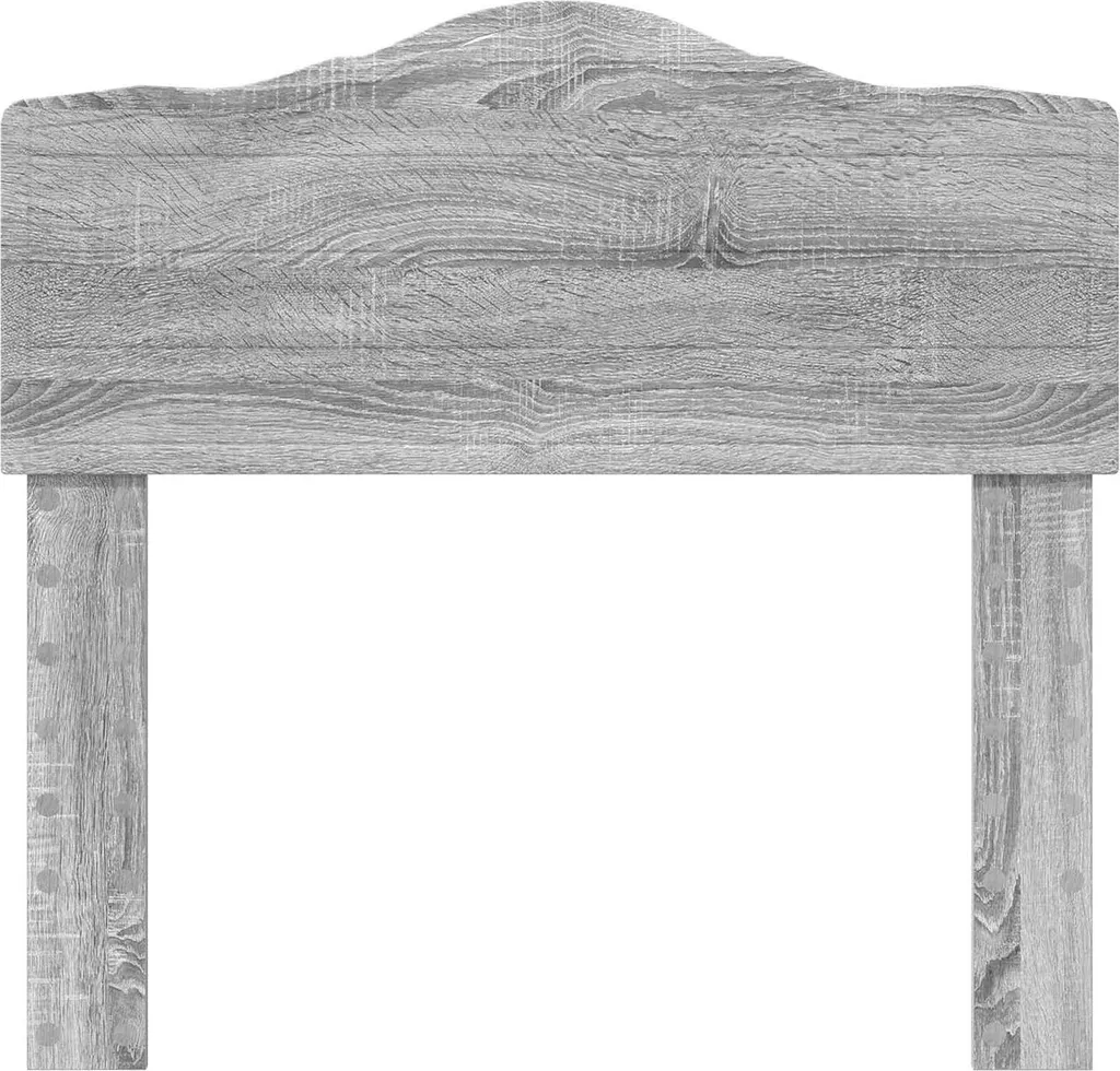 Testiera Letto Grigio Sonoma 75 cm Materiale Ligneo | Pannello Resistente - 4