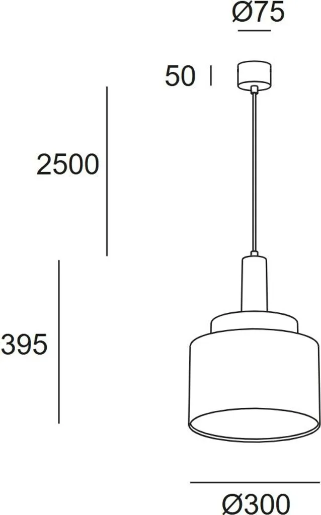 Suspension design KEOPS Multicolore Vast LEDS-C4 éclairage intérieur 10W - 4