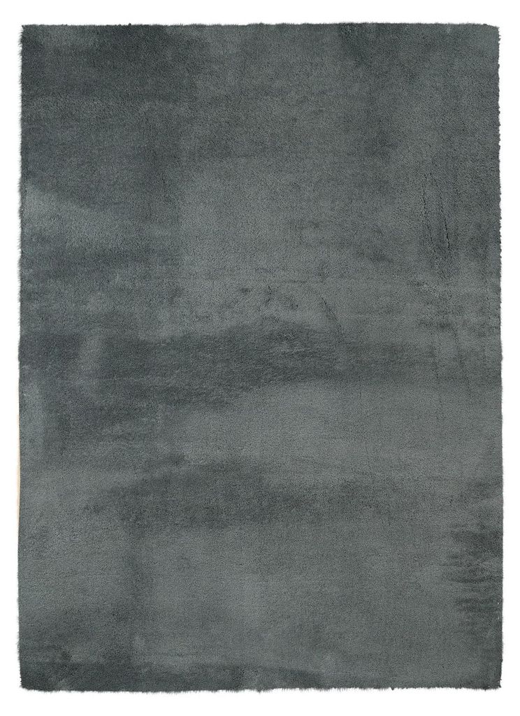 PASSUA Dywan 110 x 220 cm czarny Plush - imitacja skóry  z Zdjęcie produktu 