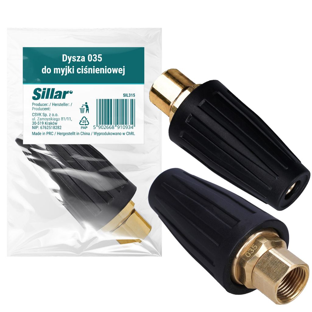 Sillar Turbodüse 035 Rotationsdüse für Kärcher HD HDS – Produktbild 