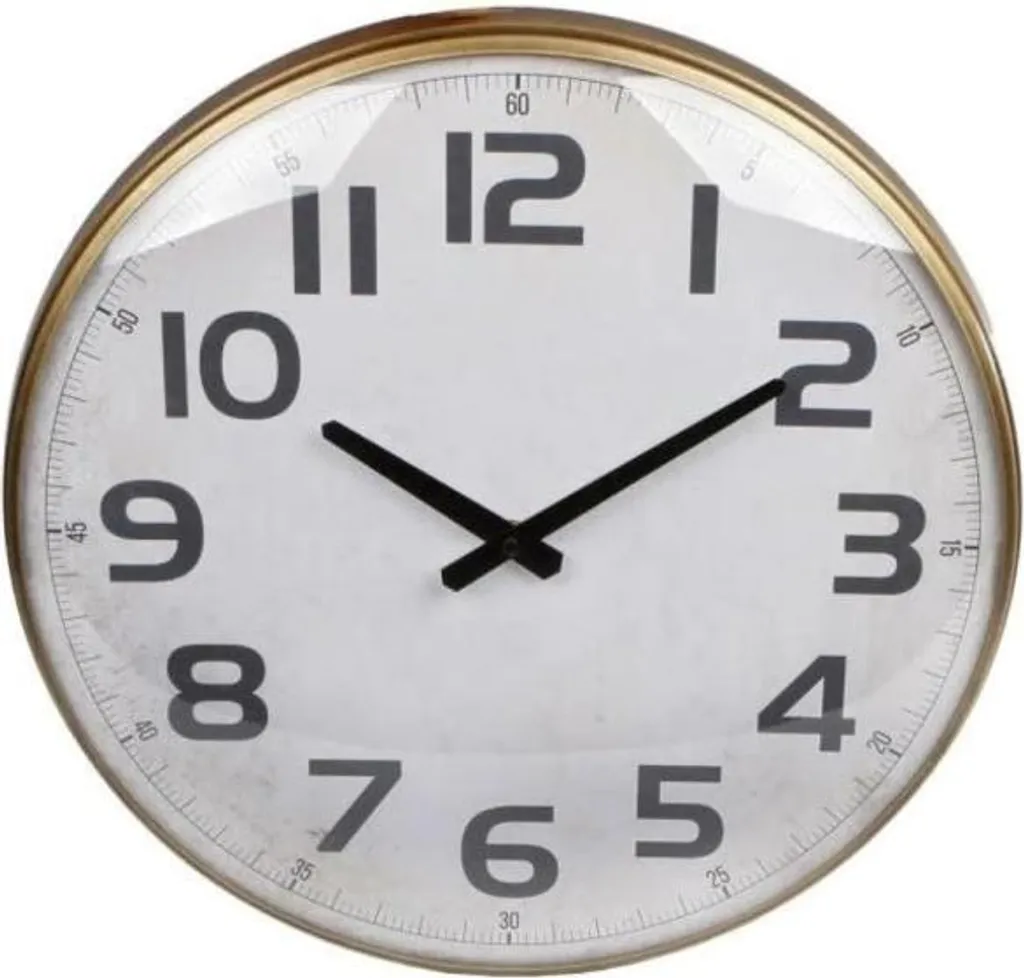 Horloge murale décorative 43cm Dresden - Idéale pour bureau et salon
