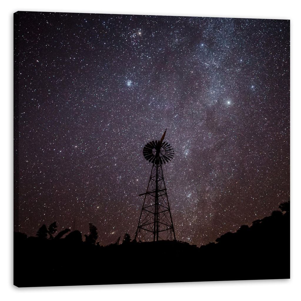 Leinwanddruck Weltraum-Sternschnuppe 40x40 cm