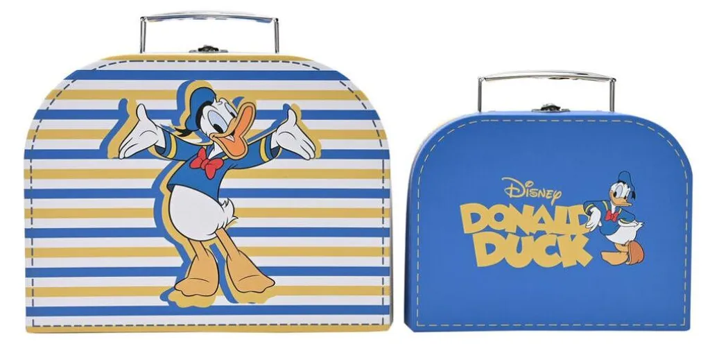 Boîte de rangement valisette Donald pour décorer la chambre enfant