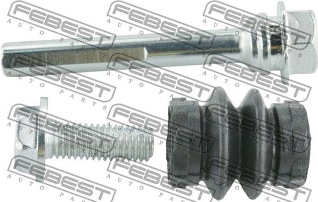 FEBEST 2374-5M1R-KIT Führungsbolzen, Bremssattel OE 1K0615425AB kompatibel mit A3 8P, Altea, Altea XL, Toledo, Octavia, Superb, Yeti, Beetle, Cadd...
