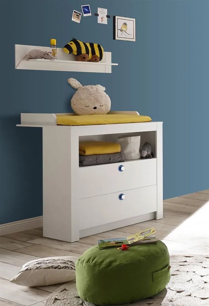 Commode à langer Paula pour chambre de bébé : confort et espace de soin - 2