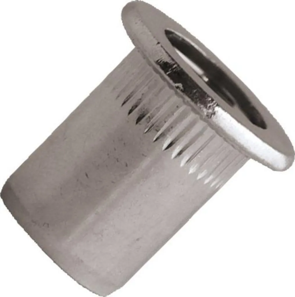 Écrou à sertir Inox A2 anti-rotation Ø8 mm SCELL-IT spécial extérieur