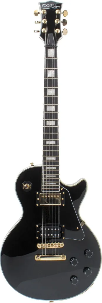 Obtenez un Son Rock Puissant avec la Guitare Rocktile Pro L-200BK Deluxe