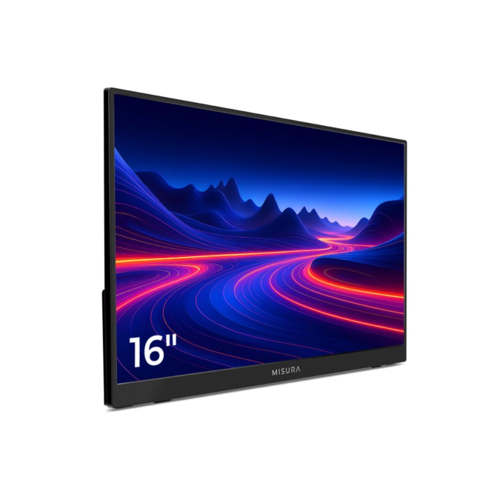 MISURA Tragbarer Wi-Fi-Monitor 16′′ QHD 2.5K – mit integriertem Akku