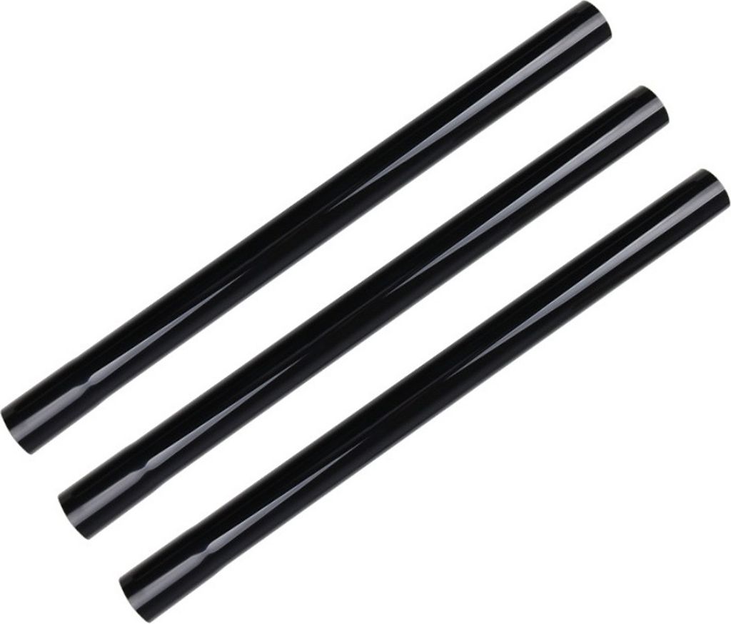 3er Set Verlängerungsrohr 35 mm für Staubsauger – Ersatzrohr aus Kunststoff für Bodenstaubsauger, leicht & robust – Verlängerung für schwe...