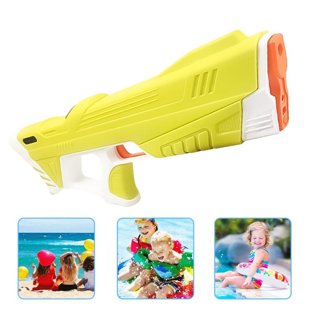 Elektrische Wasserspritzpistole für Kinder & Erwachsene Wasserpistole 280ML– Automatisch, Wasserdicht, Batteriebetrieben für Pool, Strand, 8-12...